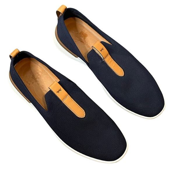 Wolf & Shepherd SwiftKnit Slip On Loafer Navy Blue Shoes Size 11 Mens Comfort main image 4